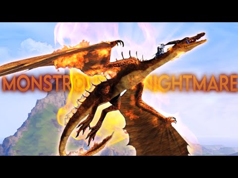 The most FEARSOME Dragon! The Monstrous Nightmare | How to train your Dragon on Roblox - Part 4