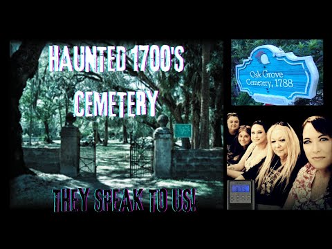 Haunted 1700's Cemetery ~ The Spirits Speak To Us! #paranormalactivity #Ghost  #hauntedcemetery #evp