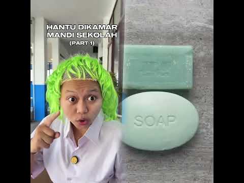 (PART 1) siapa yg kamar mandi sekolahnya ada hantu juga komen yaaa!! #funny #foryou #humor