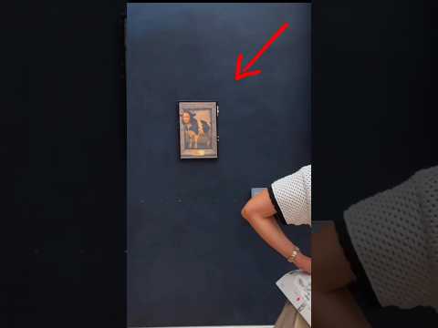 قدري يدخل اللوحه ديت جوه المتحف بالفعل 😱