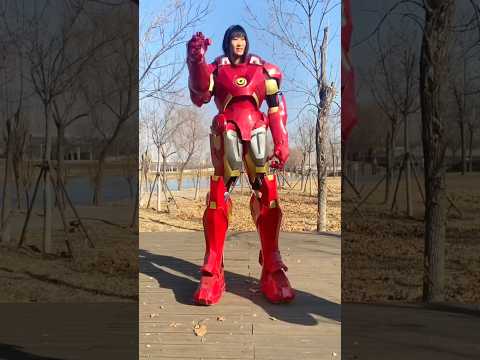 meyeti iron men hoye gelo 😱 #shorts #viral #shortsfeed
