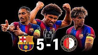 Que c’est beau ❤️💙 (fc Barcelone - feyenoord)
