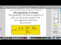 Mastering Quadratic Equations with the Quadratic Formula