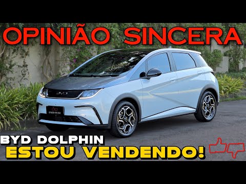 Meu BYD Dolphin Plus está A VENDA! POR QUE vou VENDER? Carro elétrico VALE a PENA? PREÇO, problemas