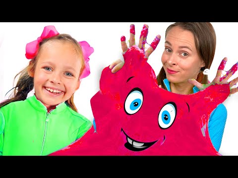 Slime Song for Kids | माया और मरियम | Kids Songs in Hindi