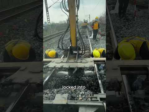 How Railway Sleepers Are Replaced 🚂🛠️