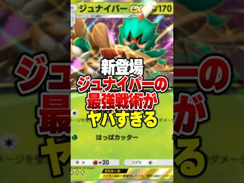 新パック双天の守護者で新登場した「ジュナイパーEX」がやばすぎたｗｗ#ポケポケ #ポケモン #ポケカ