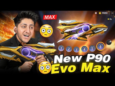New Legendary Evo P90 Level 7 Max 😍 Rip 7000 Diamonds 💎- Garena Free Fire