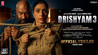 DRISHYAM 3 - Official Trailer | Ajay Devgn | Tabu | Akshaye Khanna | New Movies Trailers 2025