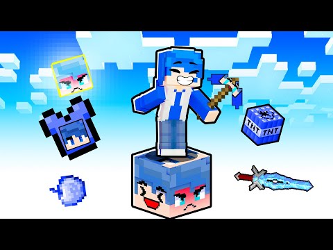 Tôi Sinh Tồn 1 Block Huy Noob Trong Minecraft