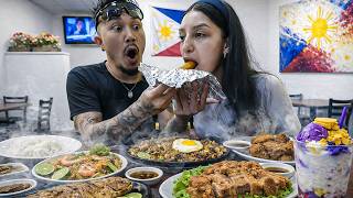 My Latina Fiancée Tries AUTHENTIC Filipino Food for the First Time!
