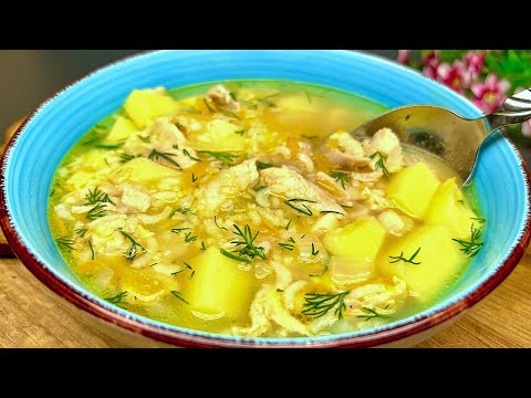 Ein neues Rezept für eine herzhafte und leckere Suppe in 5 Minuten, das nicht jeder kennt!