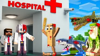 i Opened A Hospital For Italian Brainrots In Minecraft 😱 !!