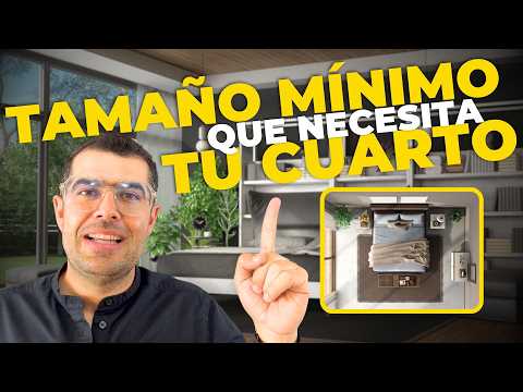 CUANTO Debe Medir una RECÁMARA | Medidas REALES 📏📐