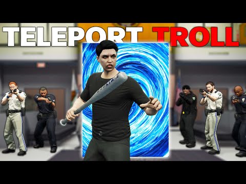 TROLLING PLAYERS WITH TELEPORTING DOORS! | GTA 5 RP