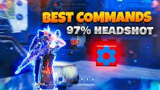 Best SetEdit Commands for OB49 Update | Get 97% Headshot Easily