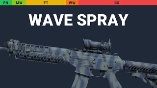 SG 553 Wave Spray Wear Preview