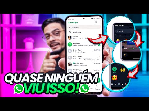 ✨3 Novidades do WhatsApp que POUCA Gente Viu!!