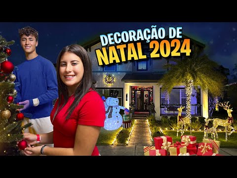 Decoramos a casa para o Natal de uma forma diferente - Maria Clara e Família JP