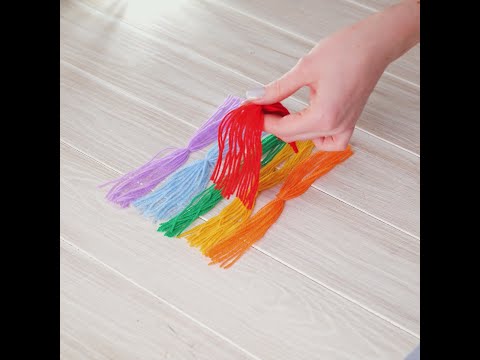 Como fazer uma linda carteira de unicórnio arco-íris 🦄🌈