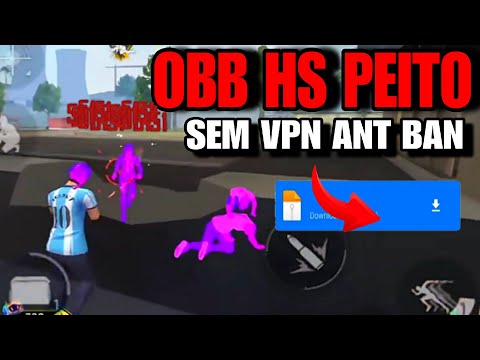 SAIU OBB HS PEITO ATUALIZADO (sem VPN) FREE FIRE HS PARA A OBB SEM BAN NA PRINCIPAL 1.107 ANTBAN