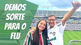 VLOG DO JOGO DO FLUMINENSE VS AL HILAL (meu pai ficou muito feliz)
