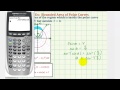Trigonometric Functions and Area Calculations
