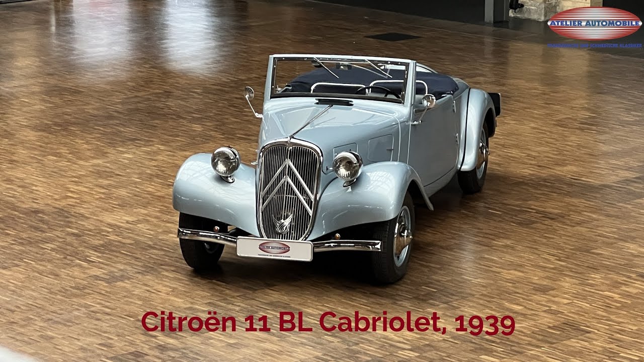 Video preview of Citroën Traction Avant 11 BL Légère (1939)