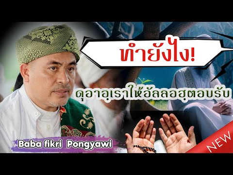 บาบอฟิกรี พงยาวี | ทำยังไง! ดุอาอฺเราให้อัลลอฮฺตอบรับ