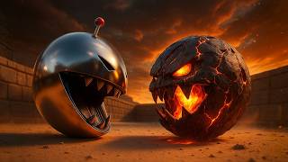 🌷🍎💛Pacman Vs 🤖🔥🧟‍♀️ Monsters