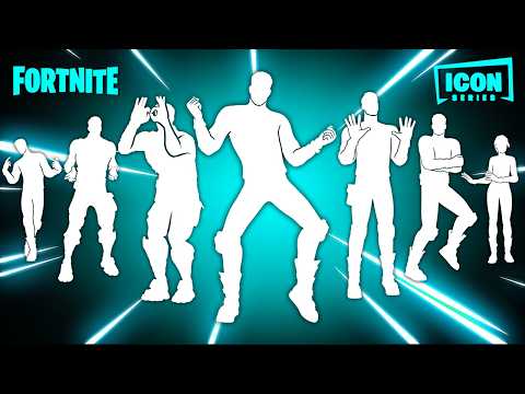 BEST ICON SERIES DANCES & EMOTES IN FORTNITE