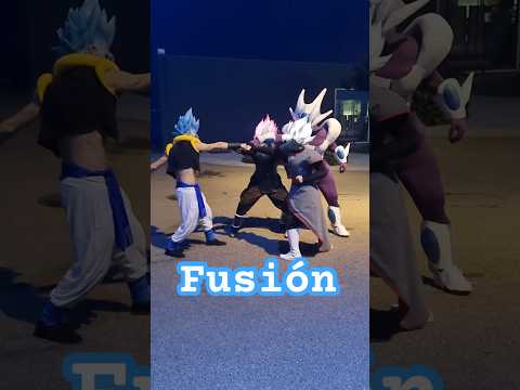 Fusión 🔥 #dragonball #goku #dragonballsuper #gogeta #gogetablue #gokublack #zamasu #vegeta