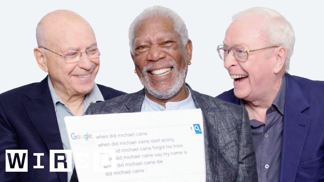 Morgan Freeman, Michael Caine, and Alan Arkin Answer the Web's Most Searched Questions