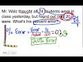 Understanding Percent Error Concepts
