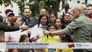 Delcy Rodríguez sobre deportación de Alex Saab: Son asuntos de él con Estados Unidos