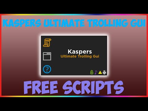 Trolling Gui Roblox Code 07 2021 - how to put ultimite trolling gui in your roblox game