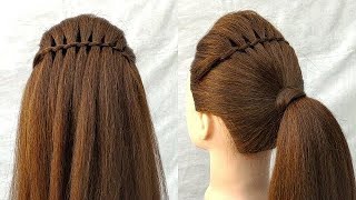 different open hairstyle for wedding | pretty hairstyle for girls | top latest hairstyle | new