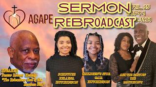 Agape Advent Fellowship-Worship Hour -"The Relentless God & the Restless Son"- Pastor Robert Kenedy