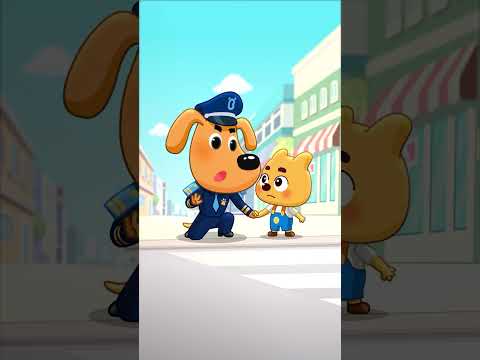 Kids Learn Traffic Safety Rules | Walking Walking | Nursery Rhymes & Songs #shorts
