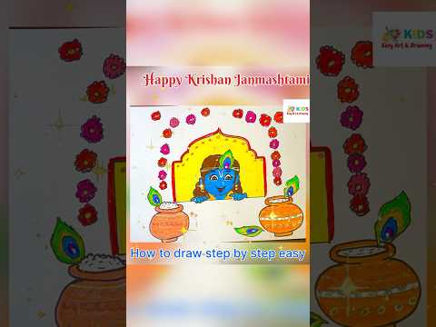 Krishna drawing Cut Out Stock Images & Pictures - Alamy
