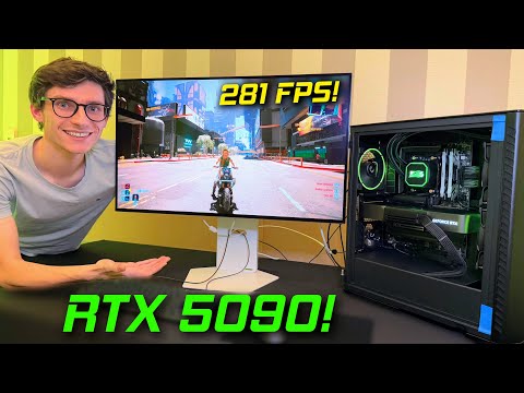 Gaming On The RTX 5090 With DLSS 4!