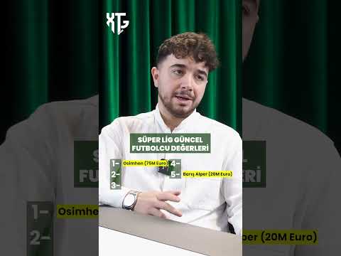 Liste değişti! İşte güncel Süper Lig en değerli futbolcular...