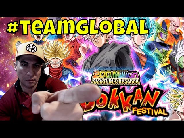 ⭕ DRAGON BALL Z DOKKAN BATTLE! #TEAMGLOBAL ⭕