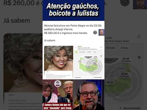 O próximo show de Alcione é no Rio Grande do Sul