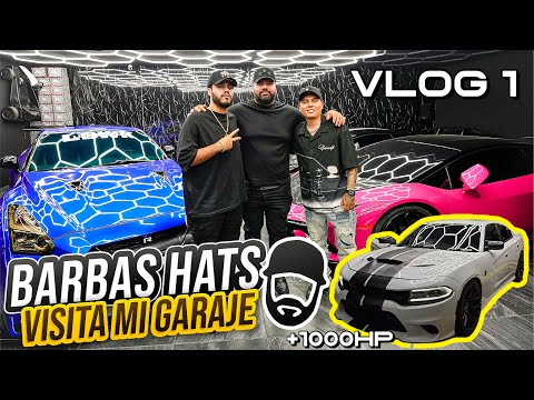 COMPRÉ un HELLCAT de 1000hp y me visita BARBAS HATS en MI GARAGE 😱 | ManuelRivera11