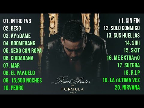 Romeo Santos ALBUM FORMULA VOL.3 | 2023