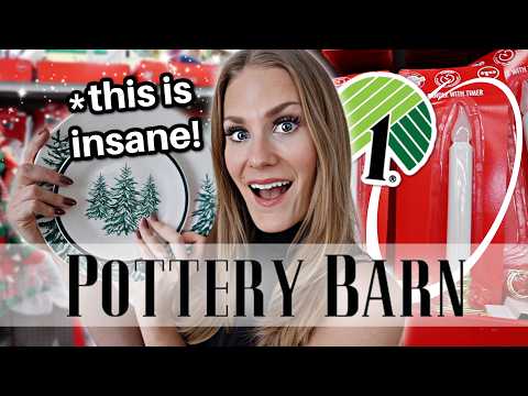 DOLLAR TREE looks like Pottery Barn!🌲✨ plus my secret to easy hosting 🤫