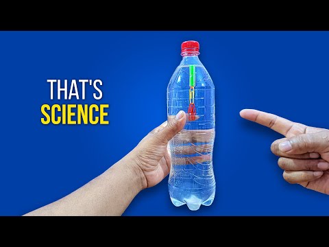 Easy invention ideas for science project | DIY Cartesian Diver