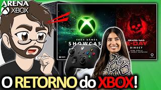 Xbox Games SHOWCASE anunciado e RETORNO DO XBOX cada vez MAIS REAL! | Arena Xbox