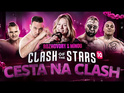 CESTA NA CLASH - vážení, trénink, staredowny & rozhovory s MÍNOU | PPV na clashofthestars.tv